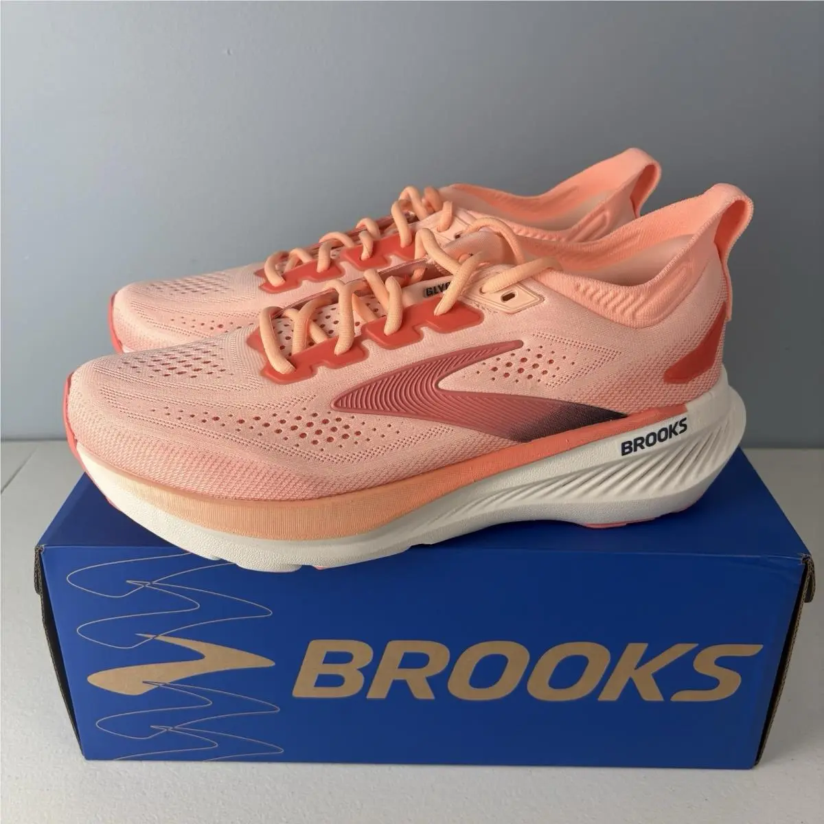 Brooks shoes - Glycerin GTS 23 - Glycerin GTS - 120492-822 - Coral/Peach/Spellbound (UPC: 195394770872) 1