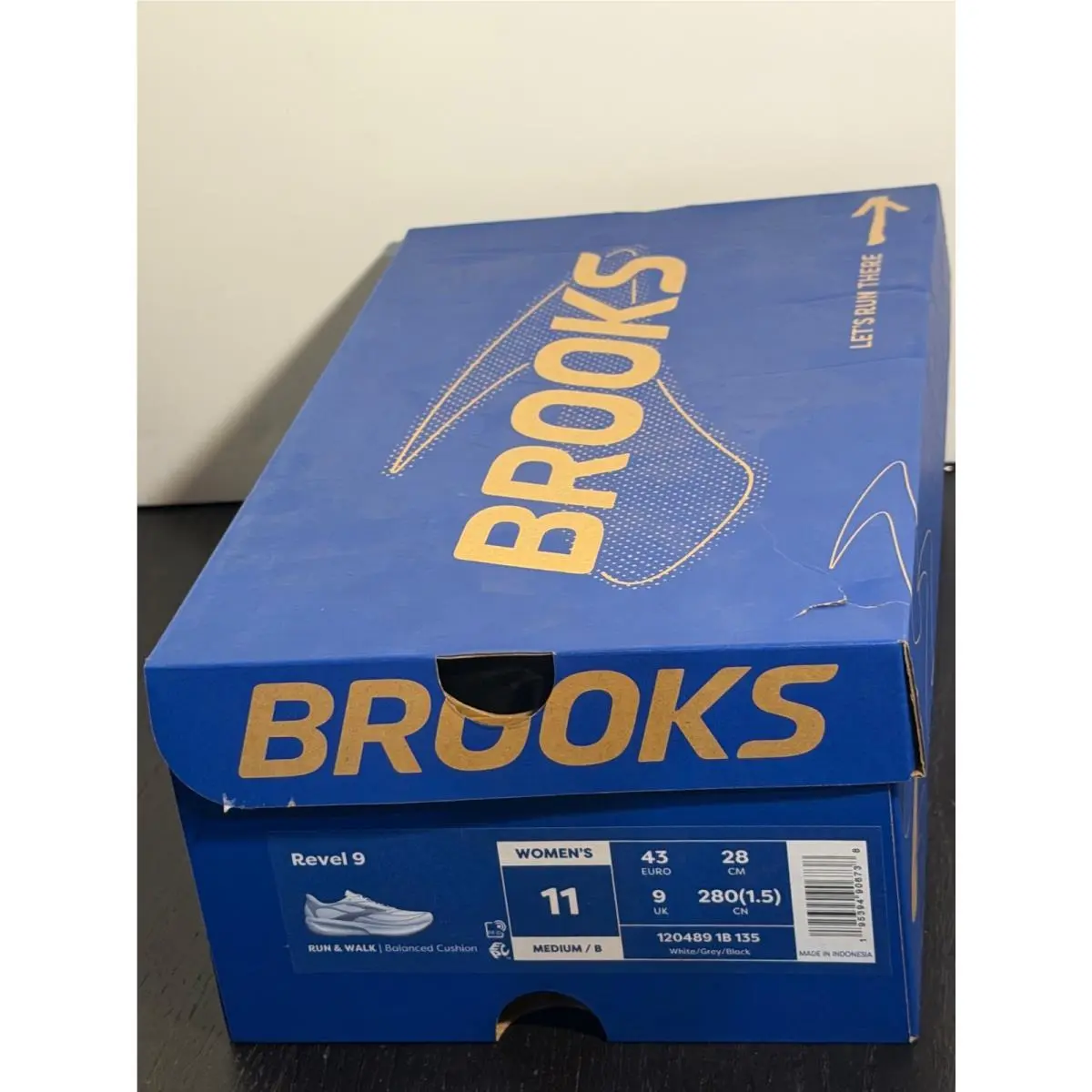 Brooks shoes - Brooks Revel - Revel - White, Grey 14
