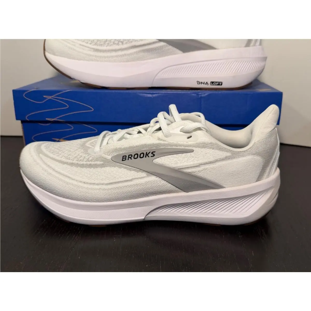 Brooks shoes - Brooks Revel - Revel - White, Grey 5