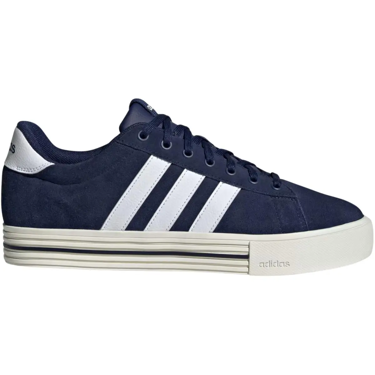 Daily 4.0 Men Sneaker Shoe US Size 7-14 Color Casual Dark Blue/Cloud White/Off White by Adidas