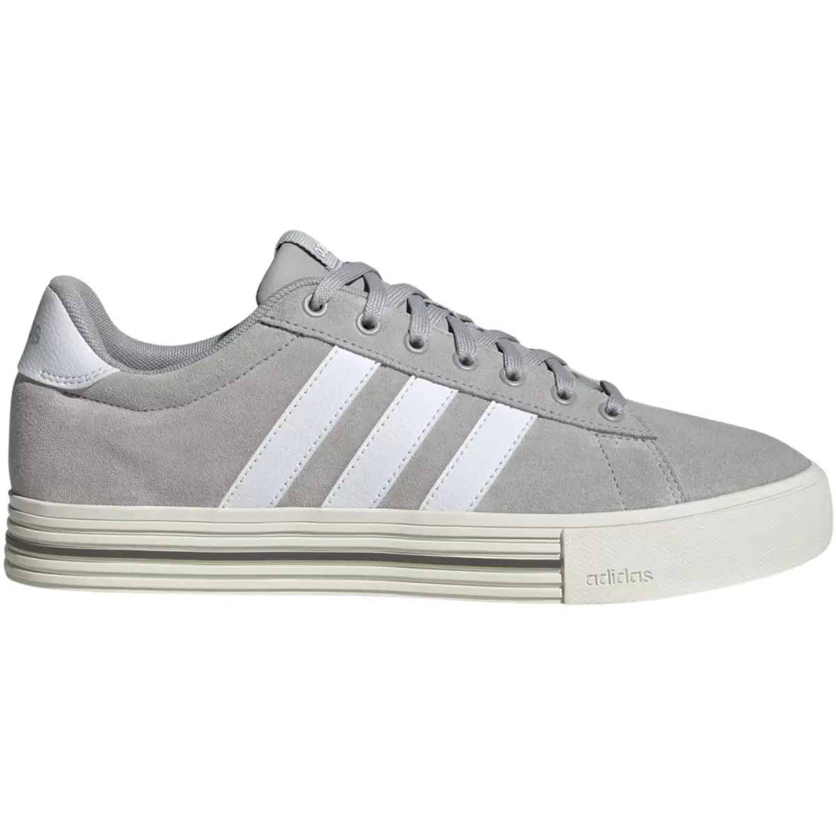 Daily 4.0 Men Sneaker Shoe US Size 7-14 Color Casual Grey Two/Cloud White/Off White by Adidas
