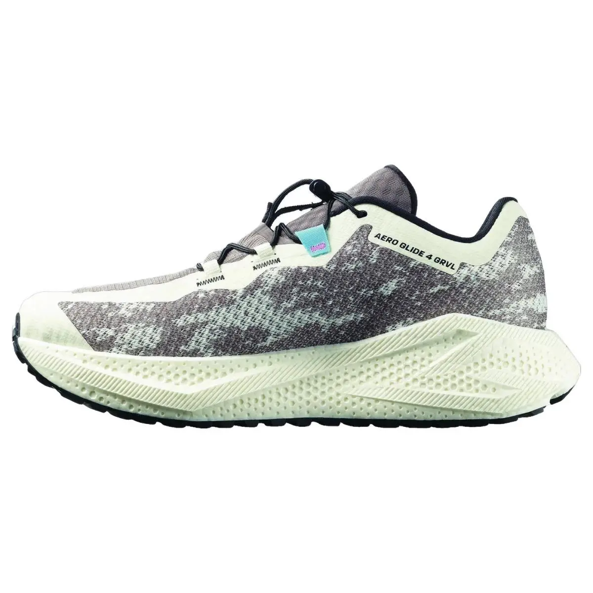 Salomon shoes - Aero Glide 4 Grvl - Aero Glide Grvl - L49174900 - Vanilla Ice/Black/Iron 0