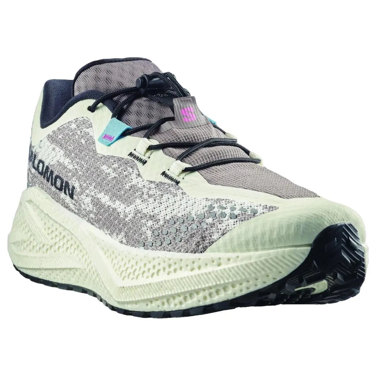 Salomon shoes - Aero Glide 4 Grvl - Aero Glide Grvl - L49174900 - Vanilla Ice/Black/Iron 9