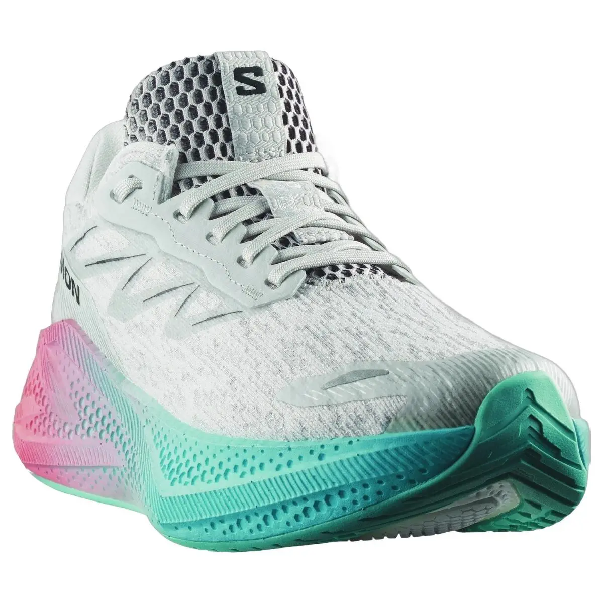 Salomon shoes - Aero Glide 4 - Aero Glide - L49228800 - Gray/Ojos Del Salar 9
