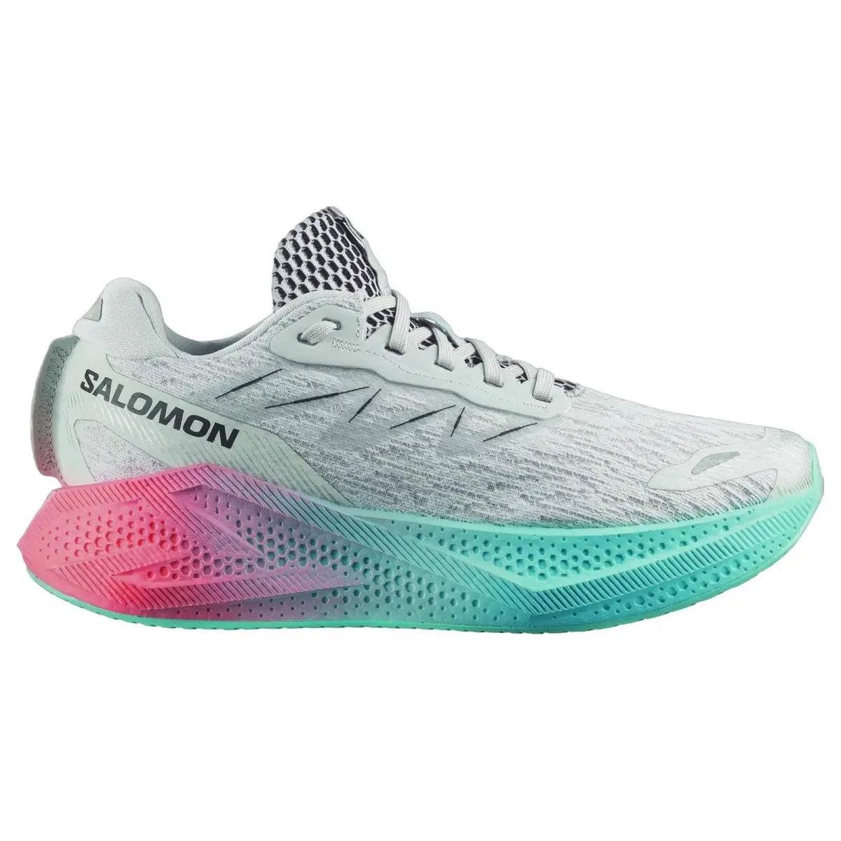 Salomon shoes - Aero Glide 4 - Aero Glide - L49228800 - Gray/Ojos Del Salar 7