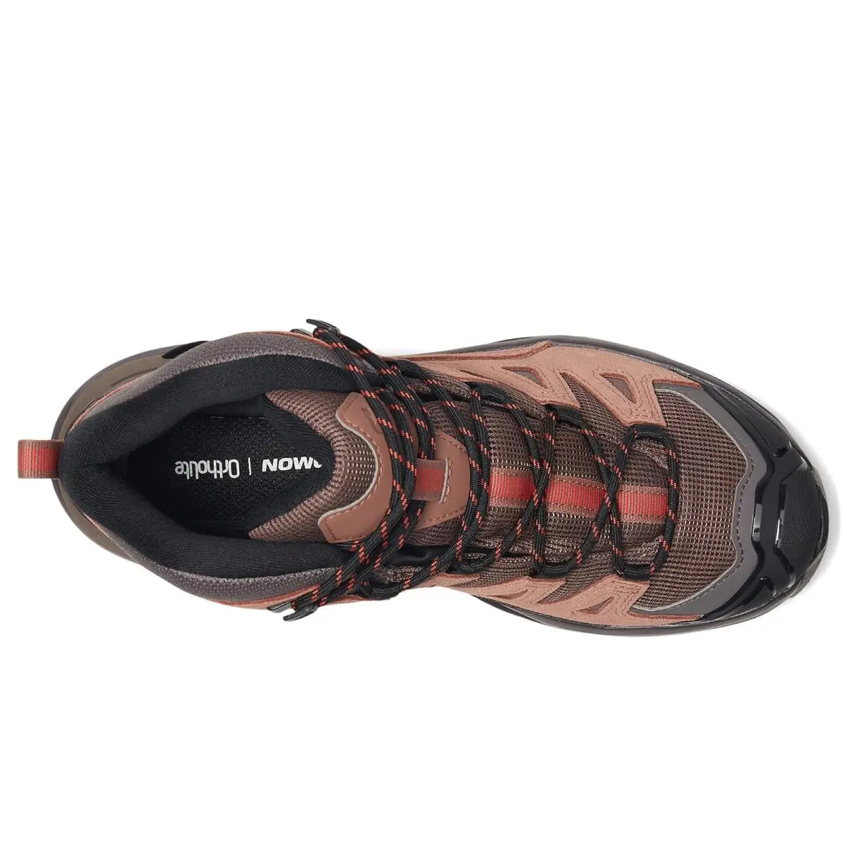 Salomon shoes - Peppercorn/Cognac/Hot Coral 0