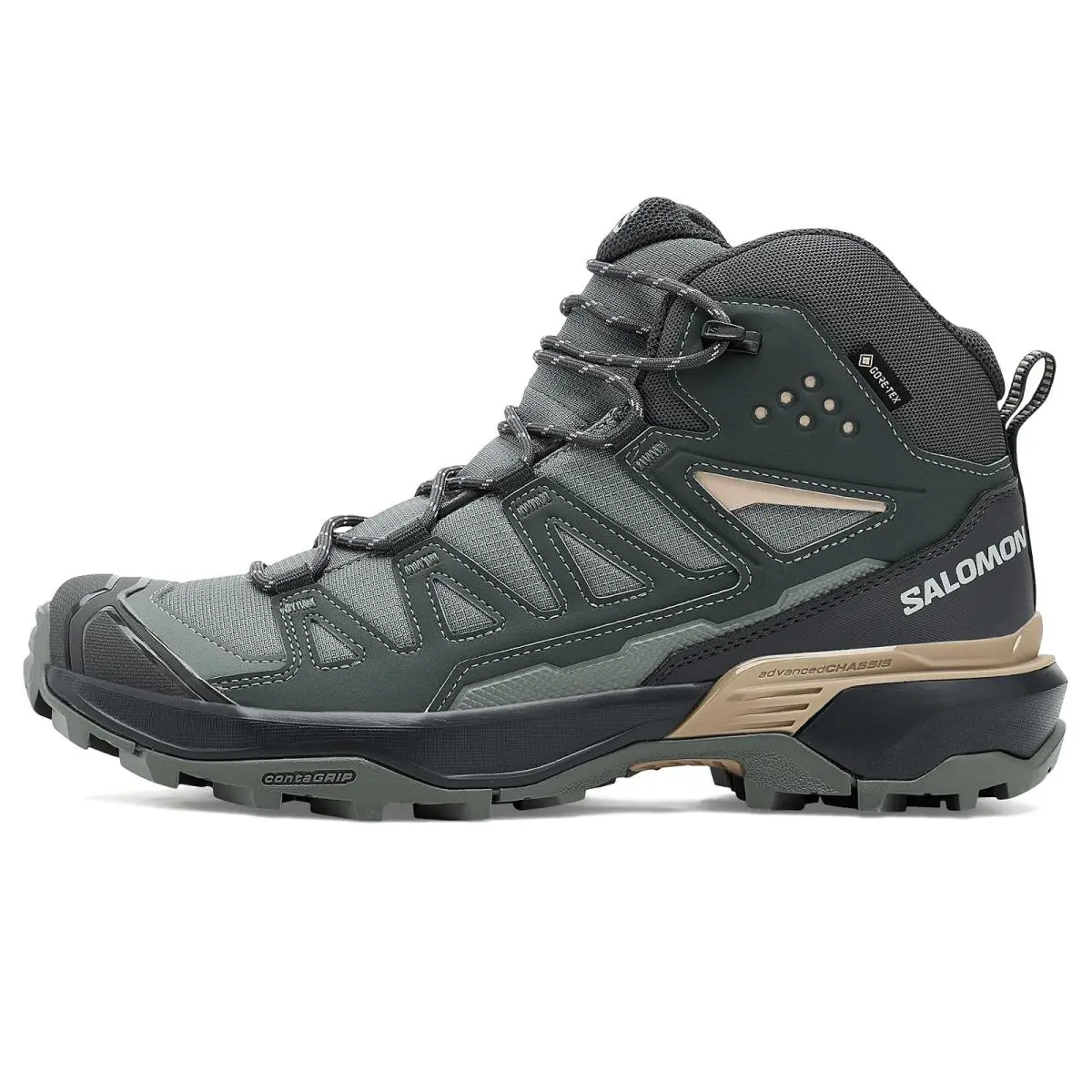 Salomon shoes - Peppercorn/Cognac/Hot Coral 16