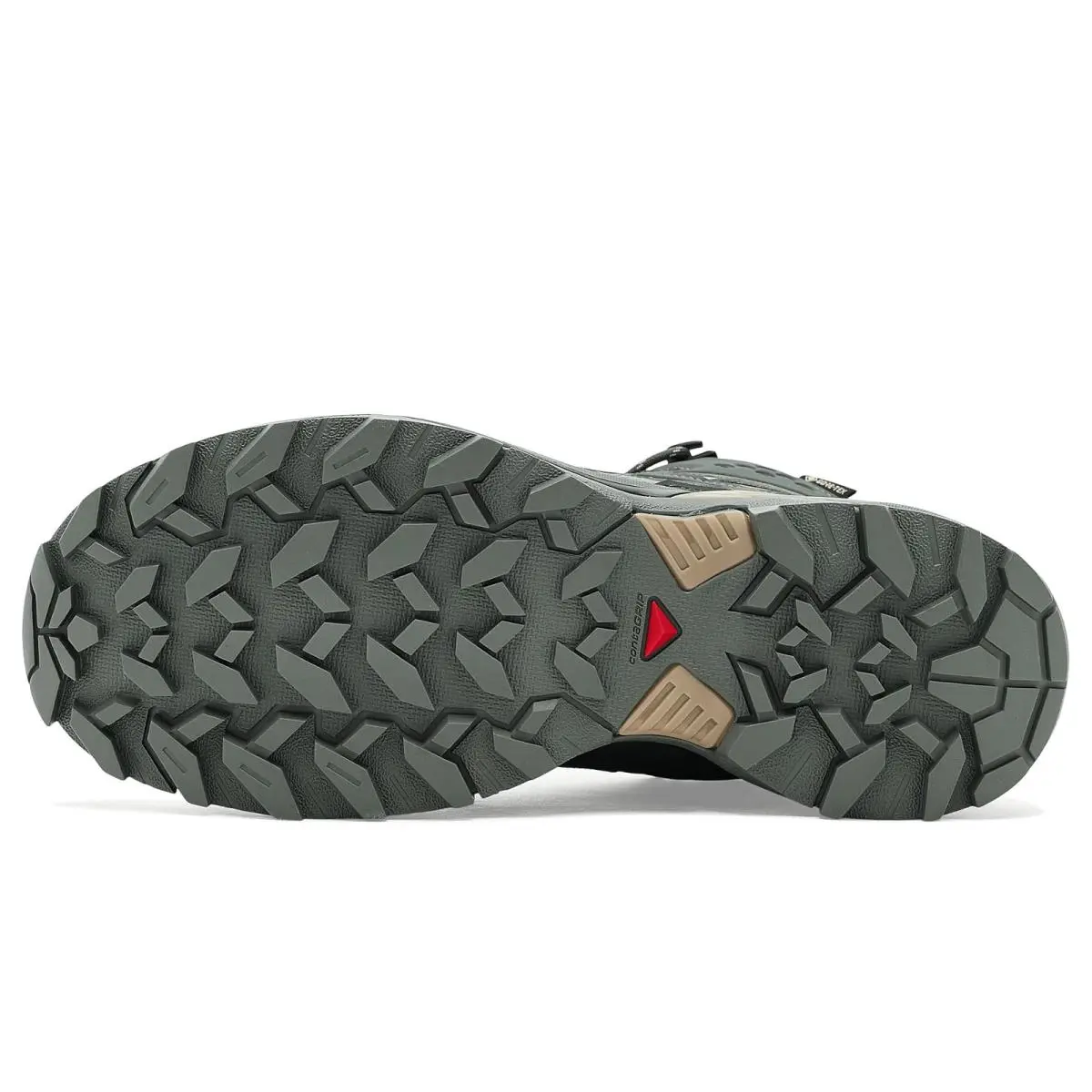 Salomon shoes - Peppercorn/Cognac/Hot Coral 17