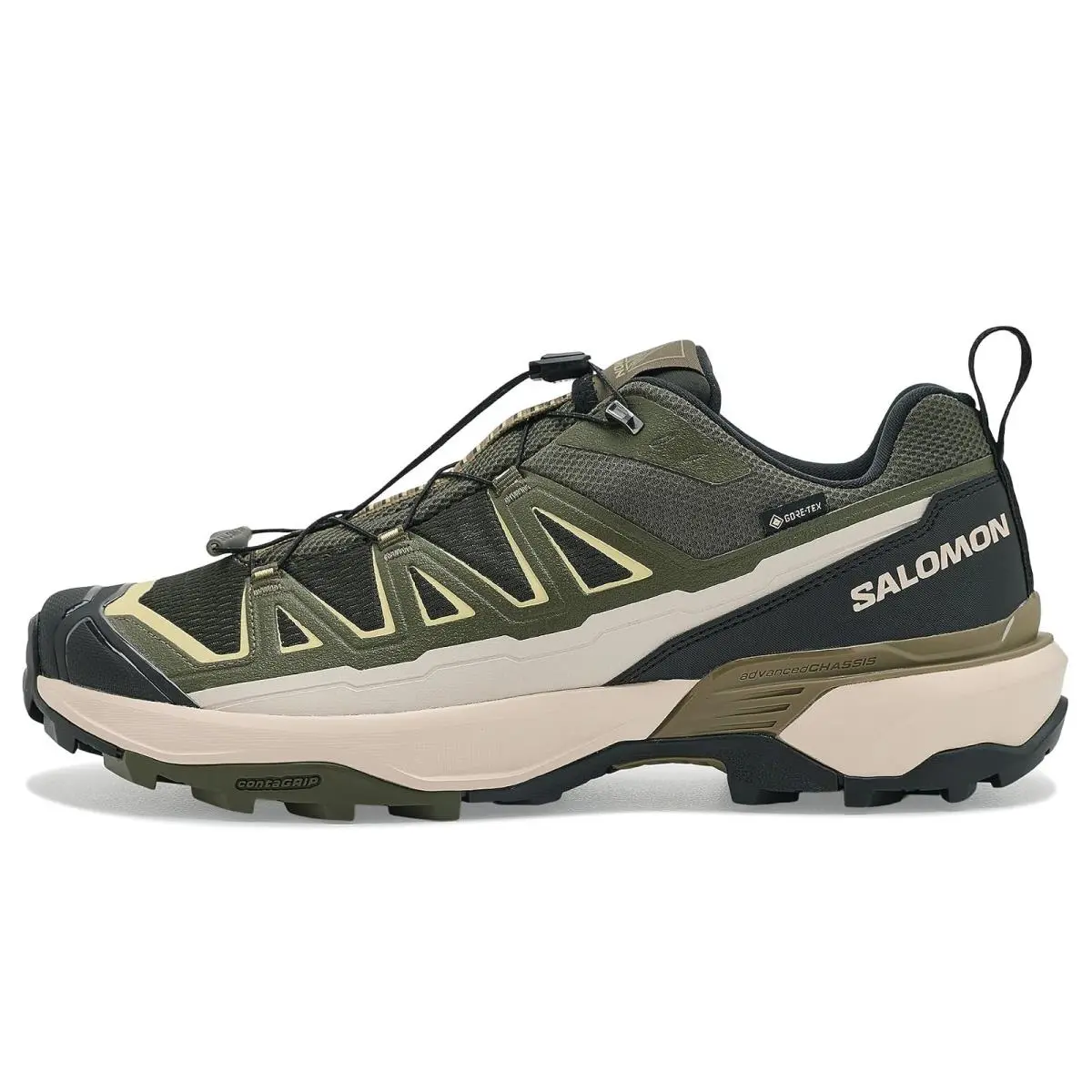 Salomon shoes - Peat/Olive Night/Endive 9