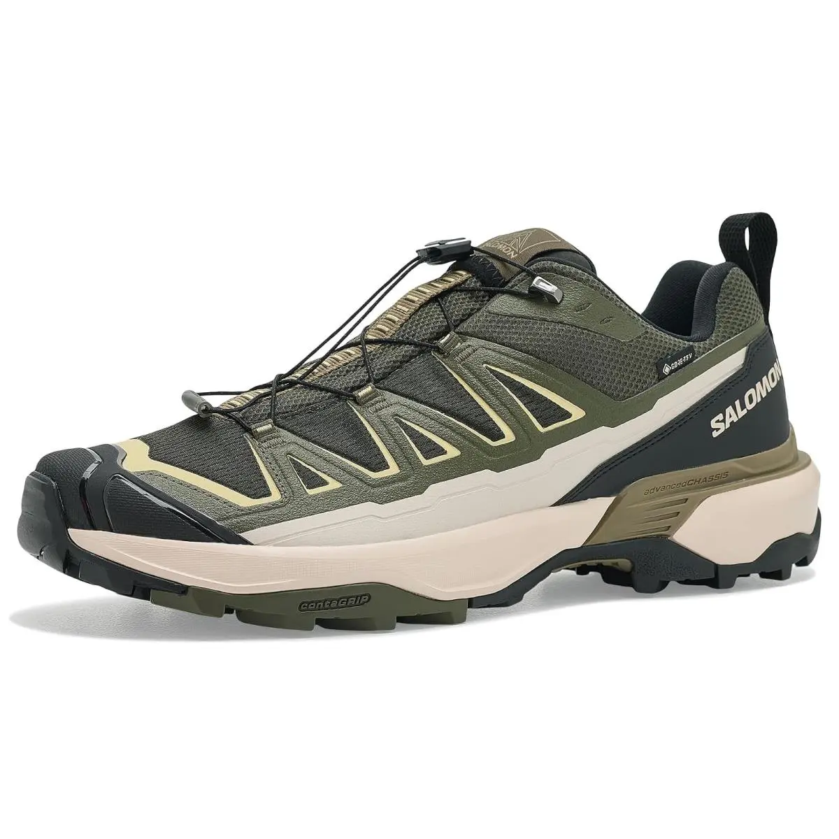 Salomon shoes - Peat/Olive Night/Endive 6