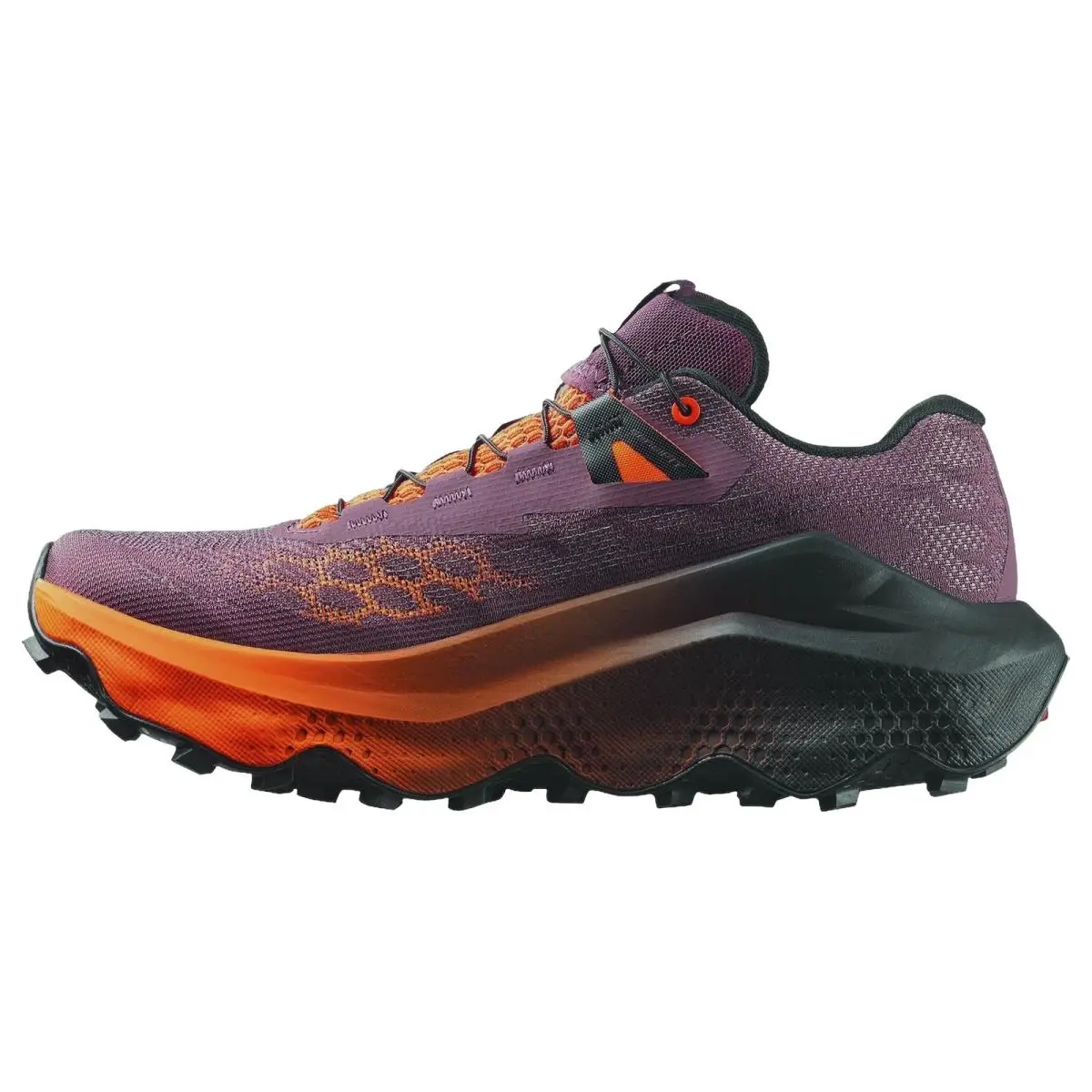 Salomon shoes - Ultra Glide 4 - Ultra Glide - L45396100 - Huckleberry/Black/Red Orange 8