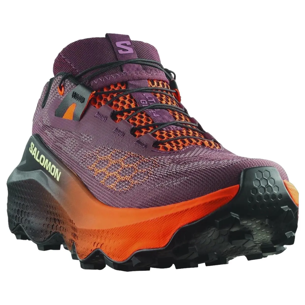 Salomon shoes - Ultra Glide 4 - Ultra Glide - L45396100 - Huckleberry/Black/Red Orange 9