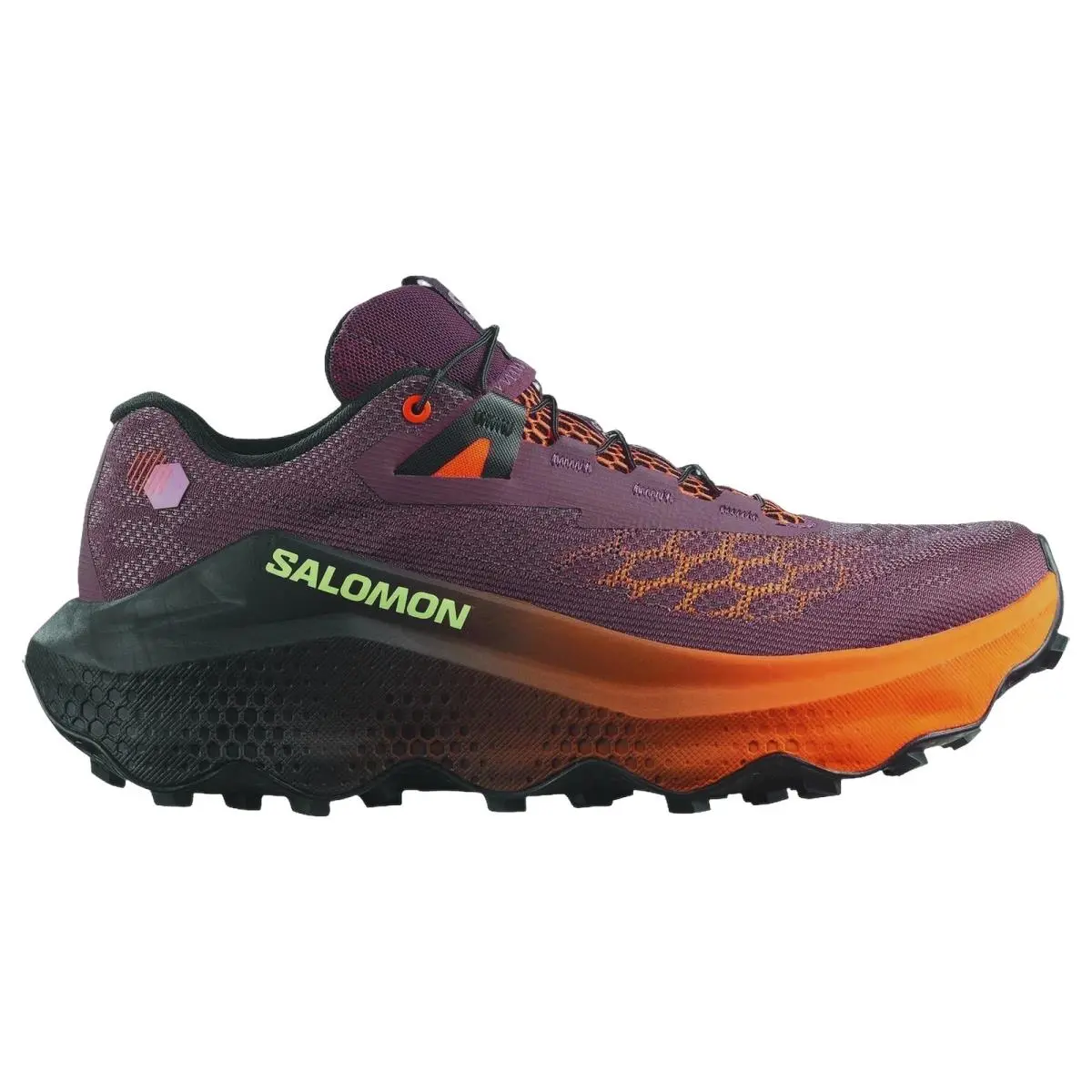 Salomon shoes - Ultra Glide 4 - Ultra Glide - L45396100 - Huckleberry/Black/Red Orange 7