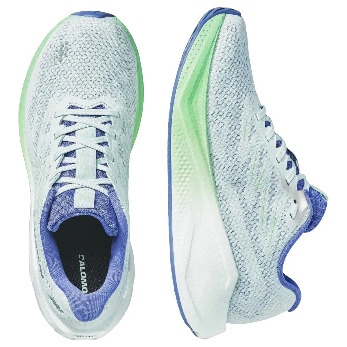 Salomon shoes - Aero Blaze 4 - Aero Blaze - L45396800 - Water/White/Heron 2