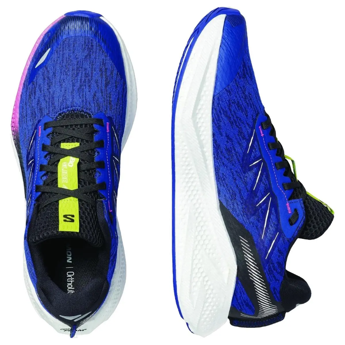 Salomon shoes - Aero Glide 4 - Aero Glide - L49147400 - Bluing/White/Black 2