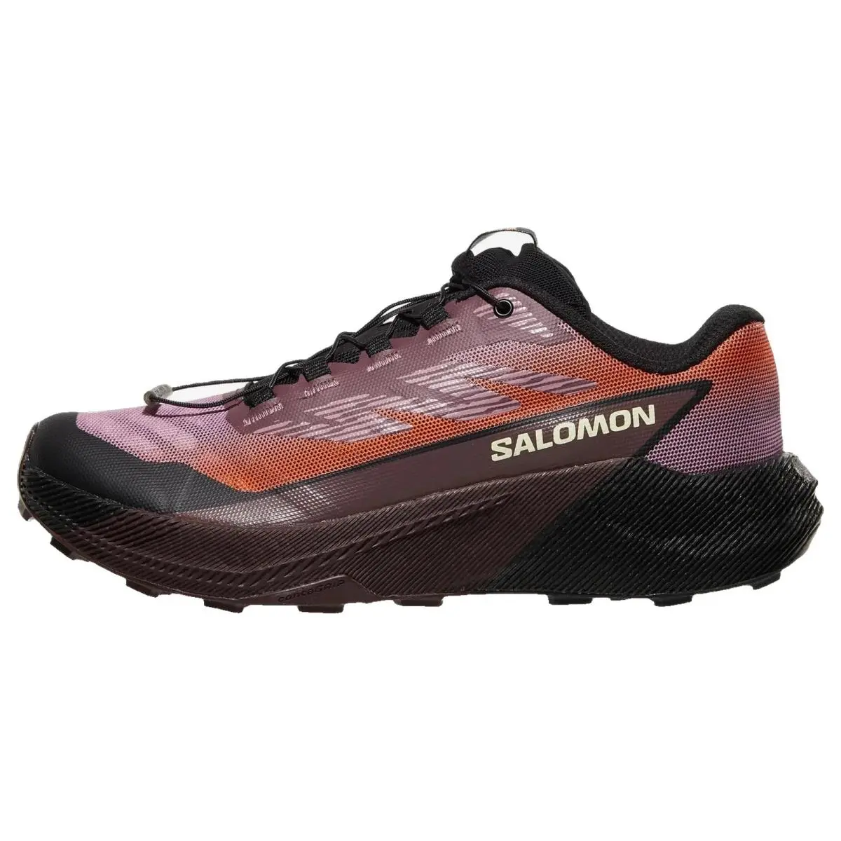 Salomon shoes - Pulsar - Pulsar - L45433700 - Huckleberry/Fire/Orchid 5