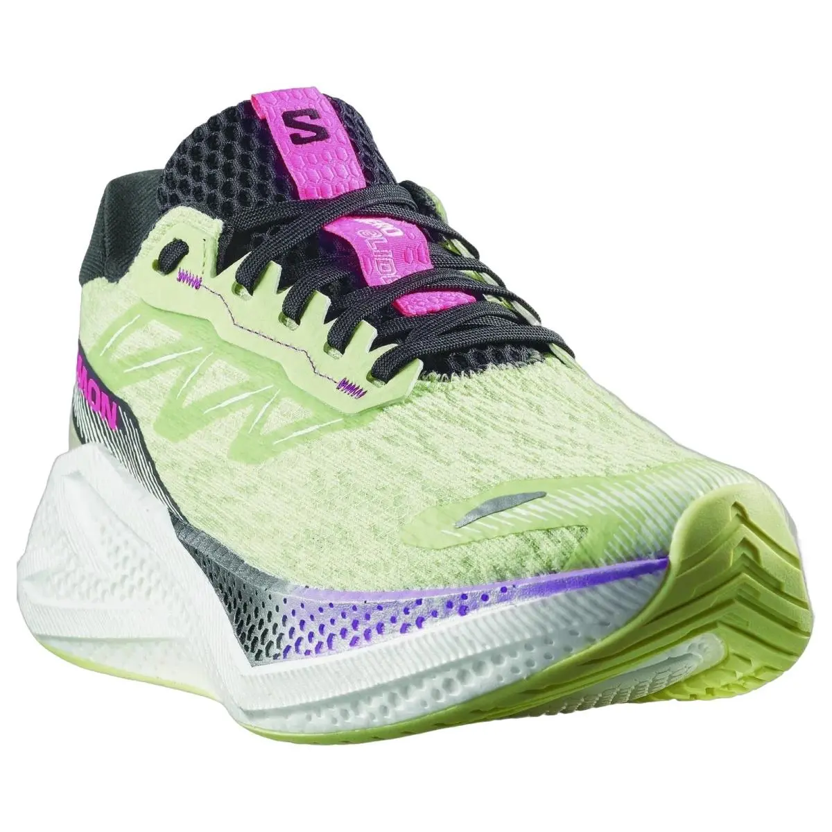 Salomon shoes - Aero Glide 4 - Aero Glide - L49151500 - Butterfly/White/Blk 1