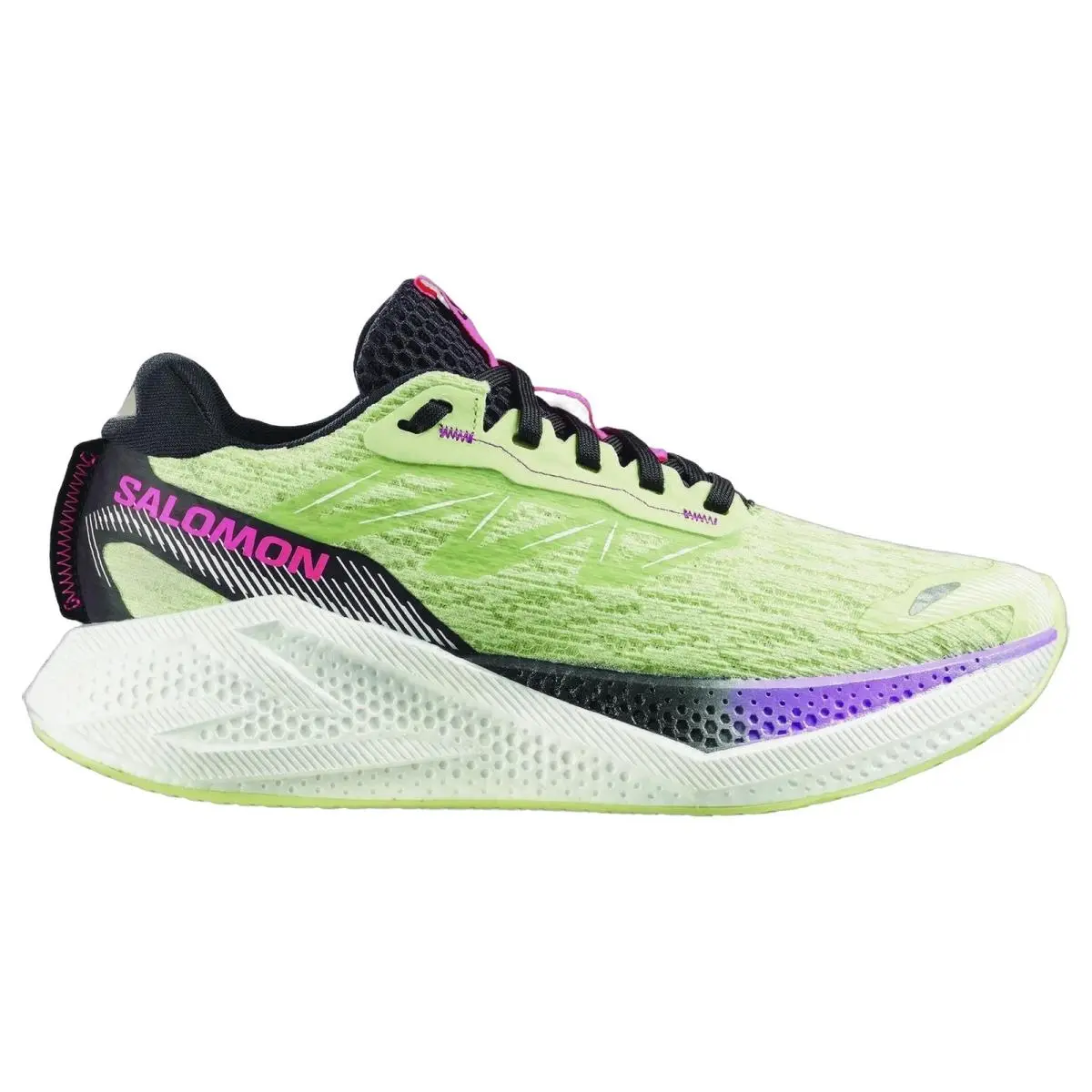 Salomon shoes - Aero Glide 4 - Aero Glide - L49151500 - Butterfly/White/Blk 7