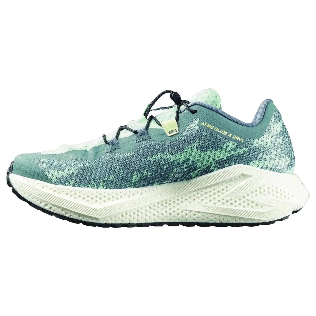 Salomon shoes - Aero Glide 4 Grvl - Aero Glide Grvl - L49174700 - Stormy Weather/Lichen/Vanilla Ice 0