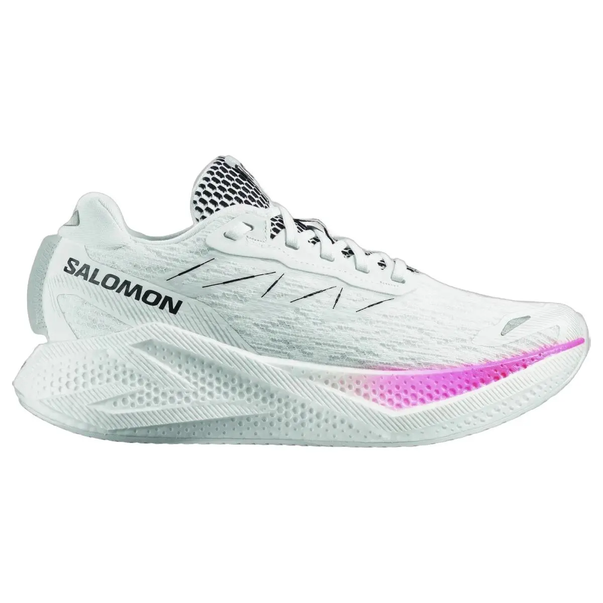 Salomon shoes - Aero Glide 4 - Aero Glide - L49151300 - White/Black 7