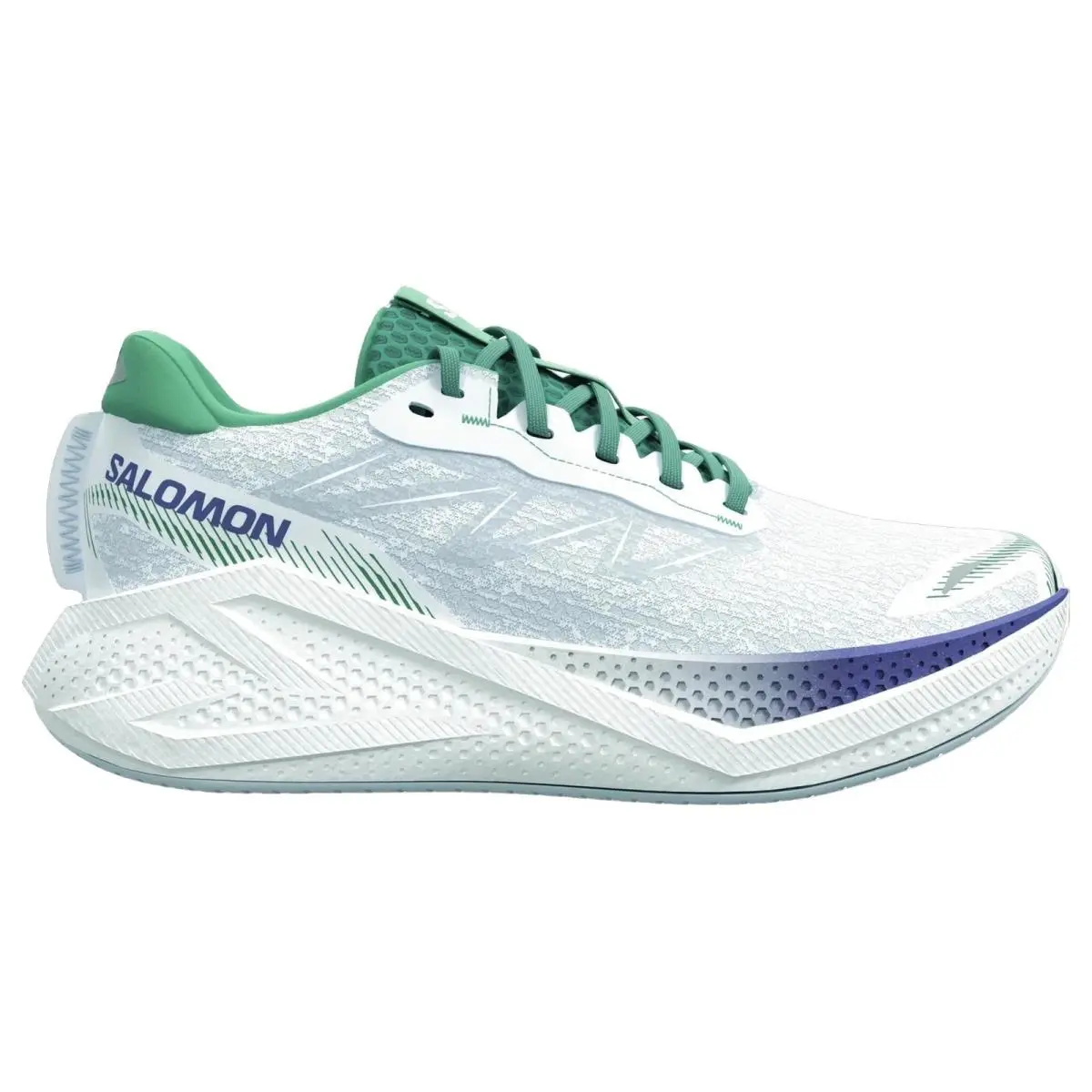 Salomon shoes - Aero Glide 4 - Aero Glide - L49226800 - Water/White/Blue 7