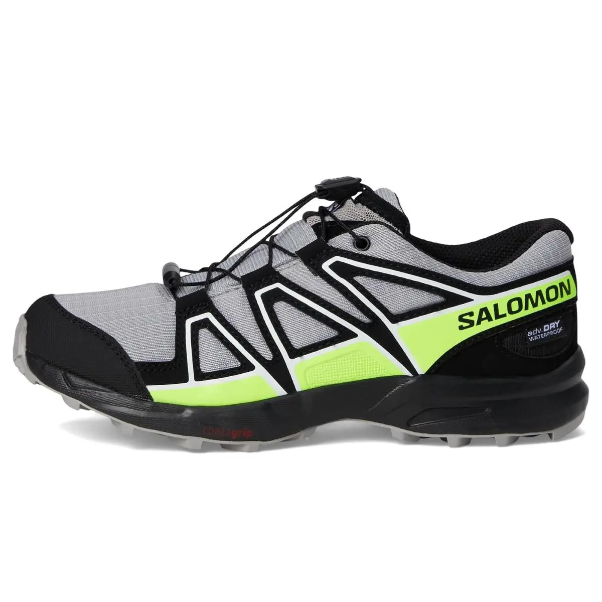 Salomon shoes - Alloy/Black/Green Gecko 2