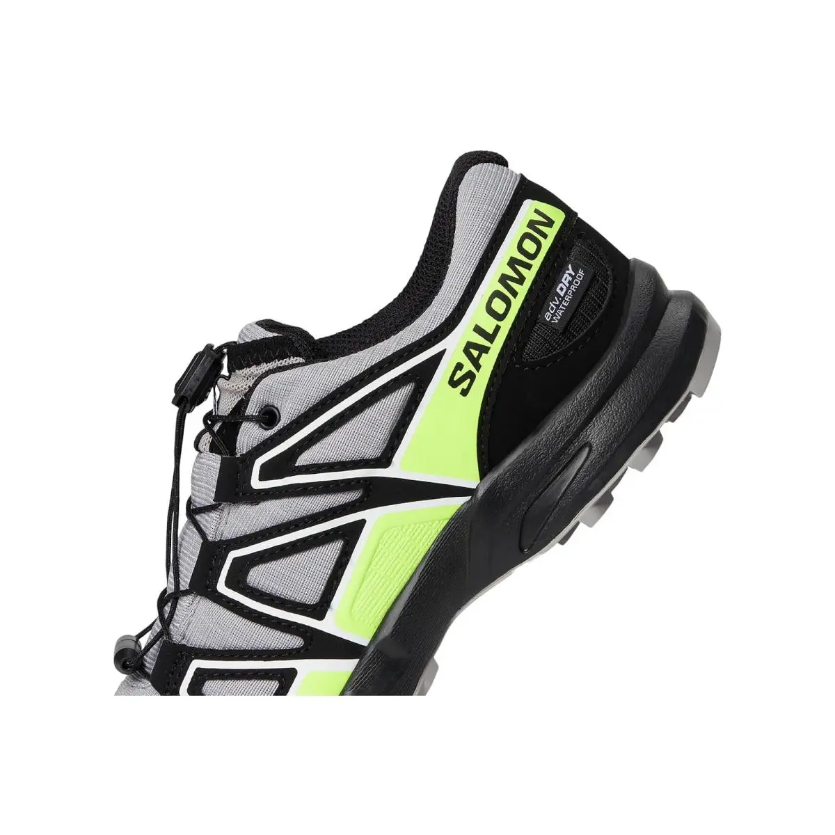 Salomon shoes - Alloy/Black/Green Gecko 4