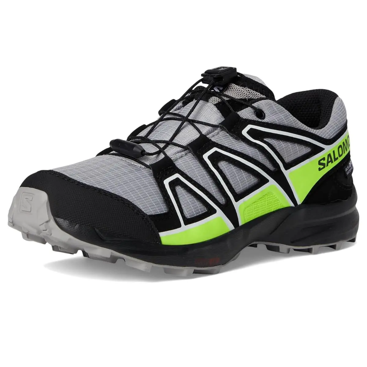 Salomon shoes - Alloy/Black/Green Gecko 12
