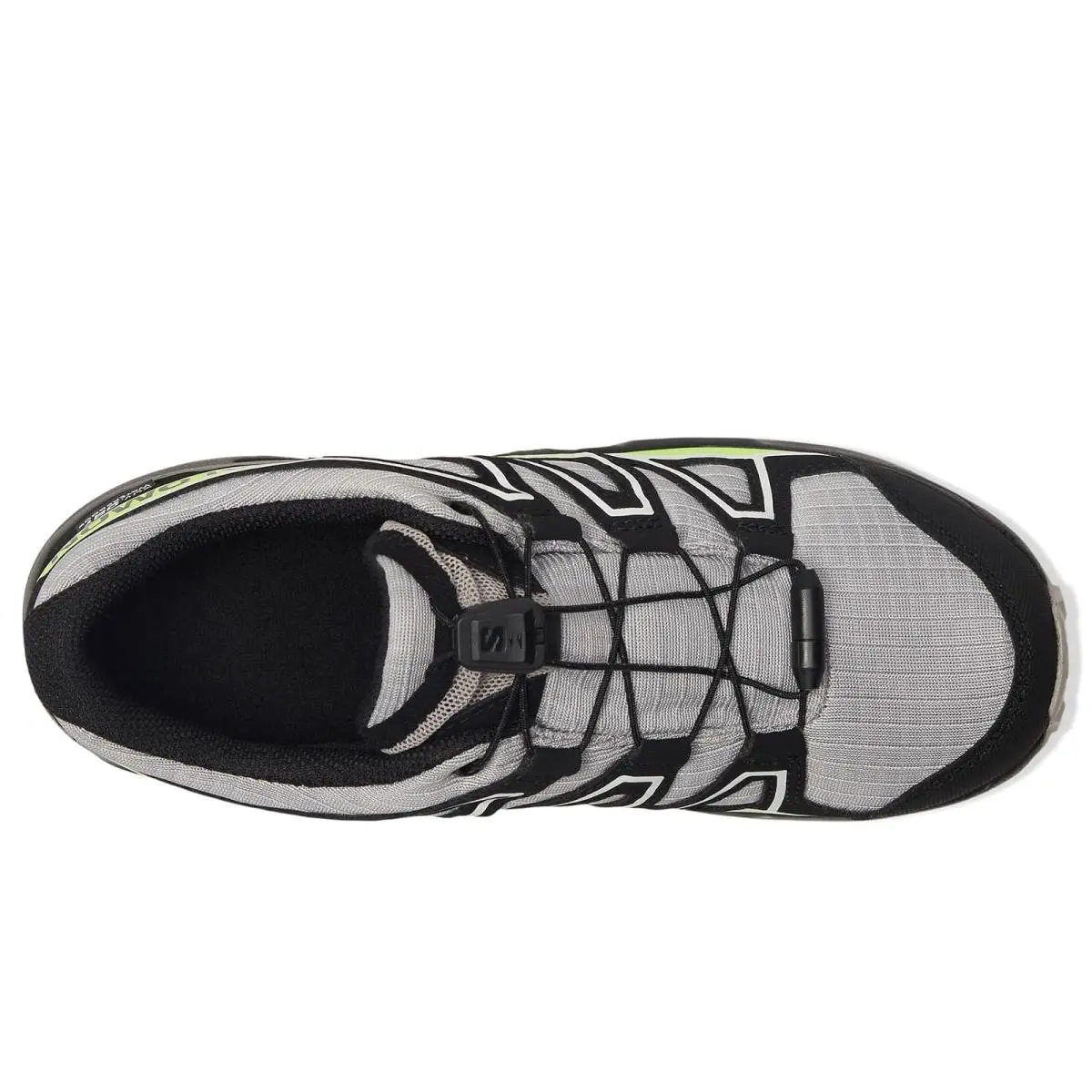 Salomon shoes - Alloy/Black/Green Gecko 7