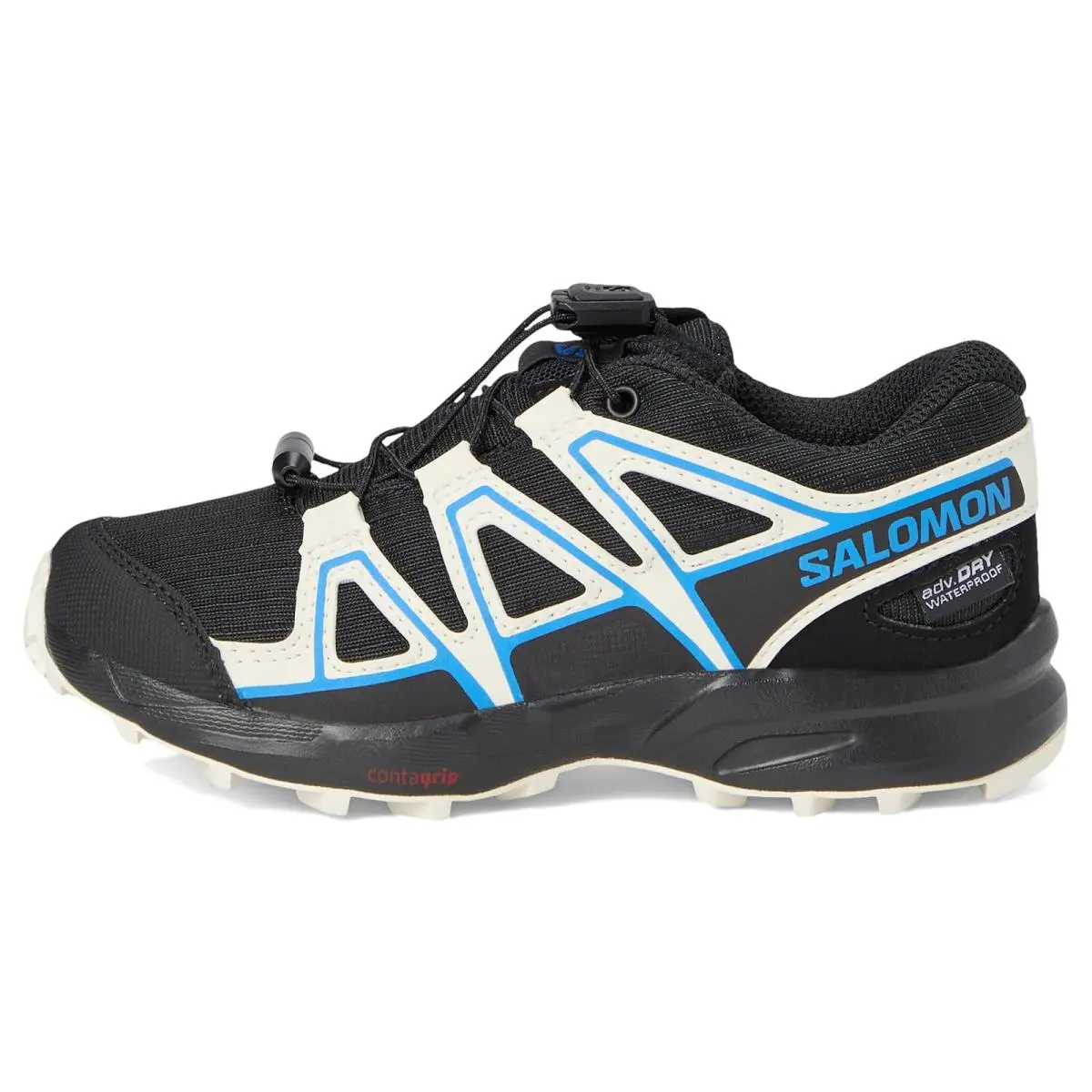 Salomon shoes - Alloy/Black/Green Gecko 16