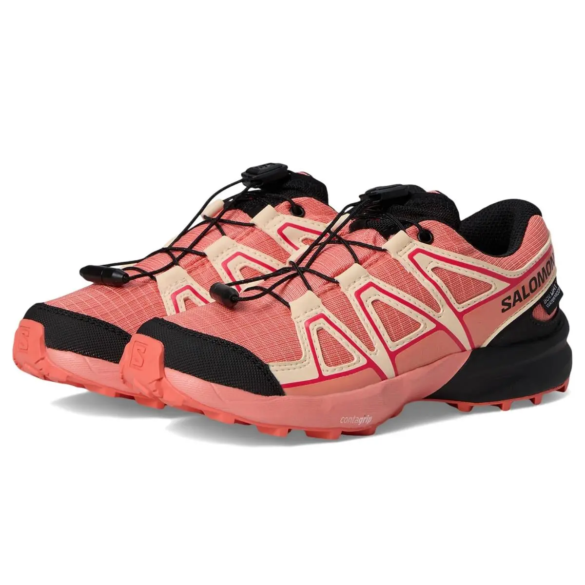 Salomon shoes - Alloy/Black/Green Gecko 20