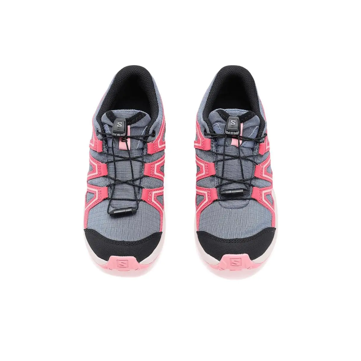 Salomon shoes - Alloy/Black/Green Gecko 28