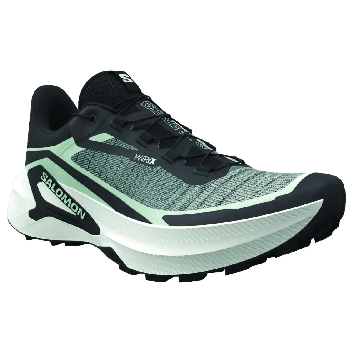 Salomon shoes - Genesis 2 - Genesis - L49305700 - Aqua/Black/Lichen 1