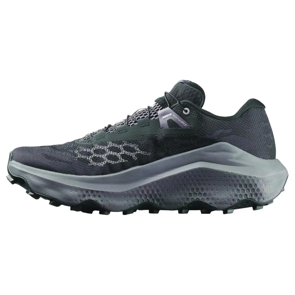 Salomon shoes - Ultra Glide 4 - Ultra Glide - L49141200 - Black/Dark Gull Gray/Silver Cloud 8