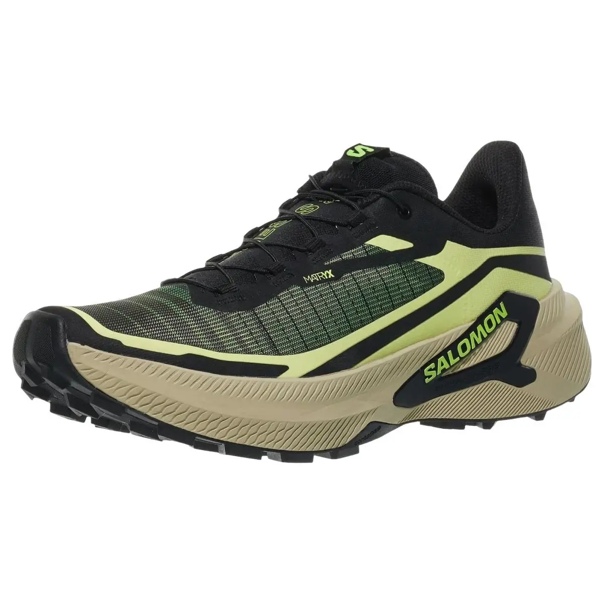 Salomon shoes - Genesis 2 - Genesis - L49300100 - Lime/Black/Bog 0