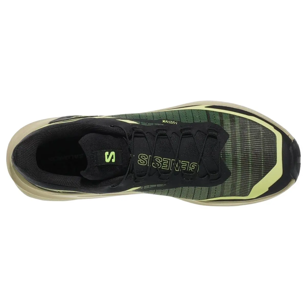 Salomon shoes - Genesis 2 - Genesis - L49300100 - Lime/Black/Bog 8