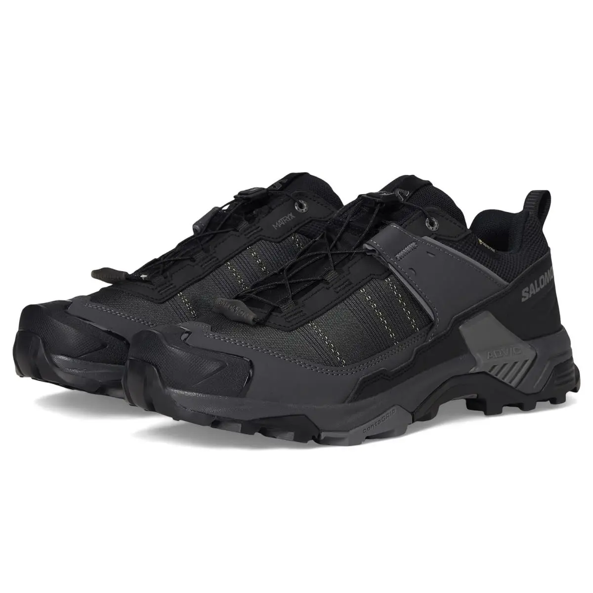 Salomon shoes - Black/Asphalt/Castlerock 6