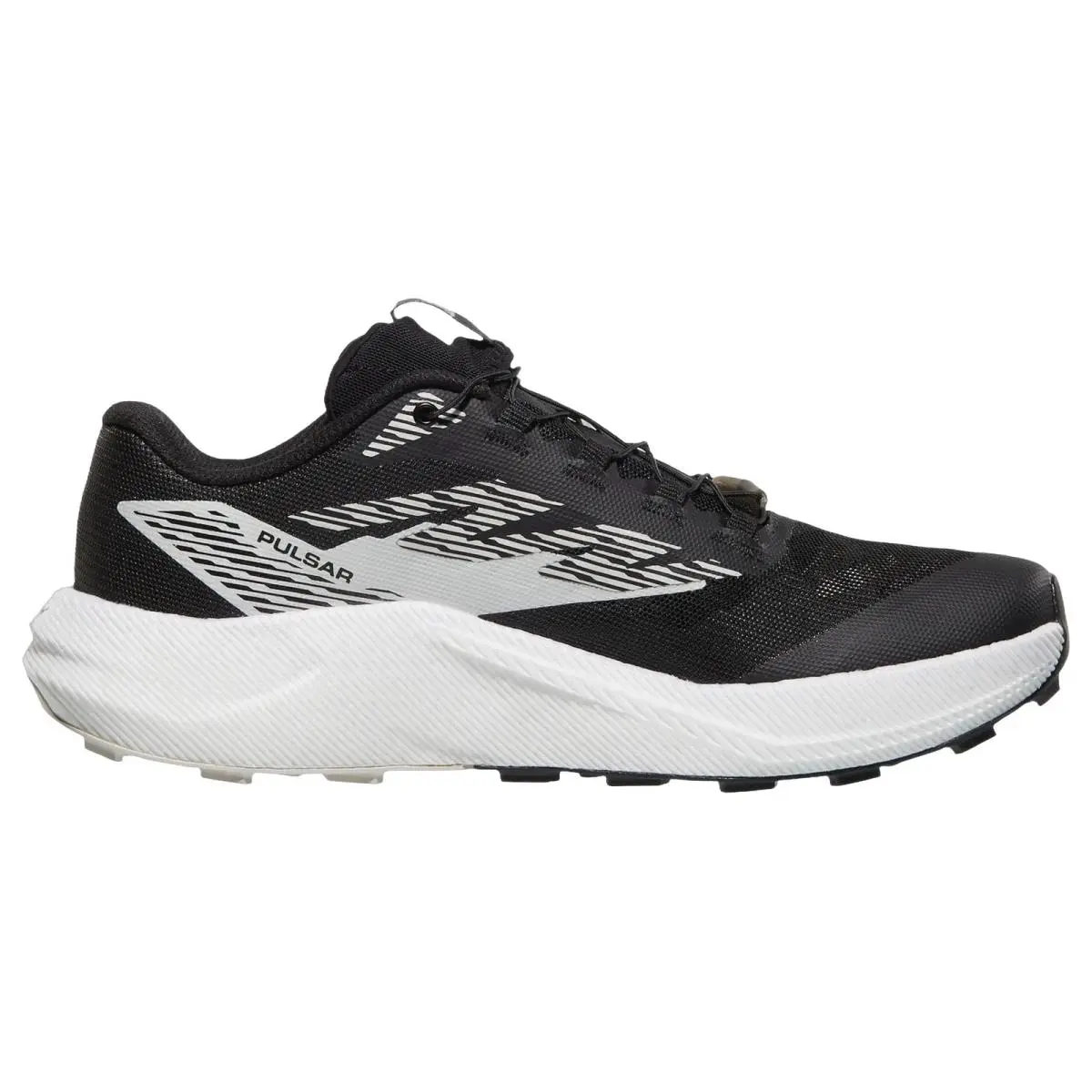 Salomon shoes - Pulsar - Pulsar - L49299000 - Black/Lunar Rock/White 7