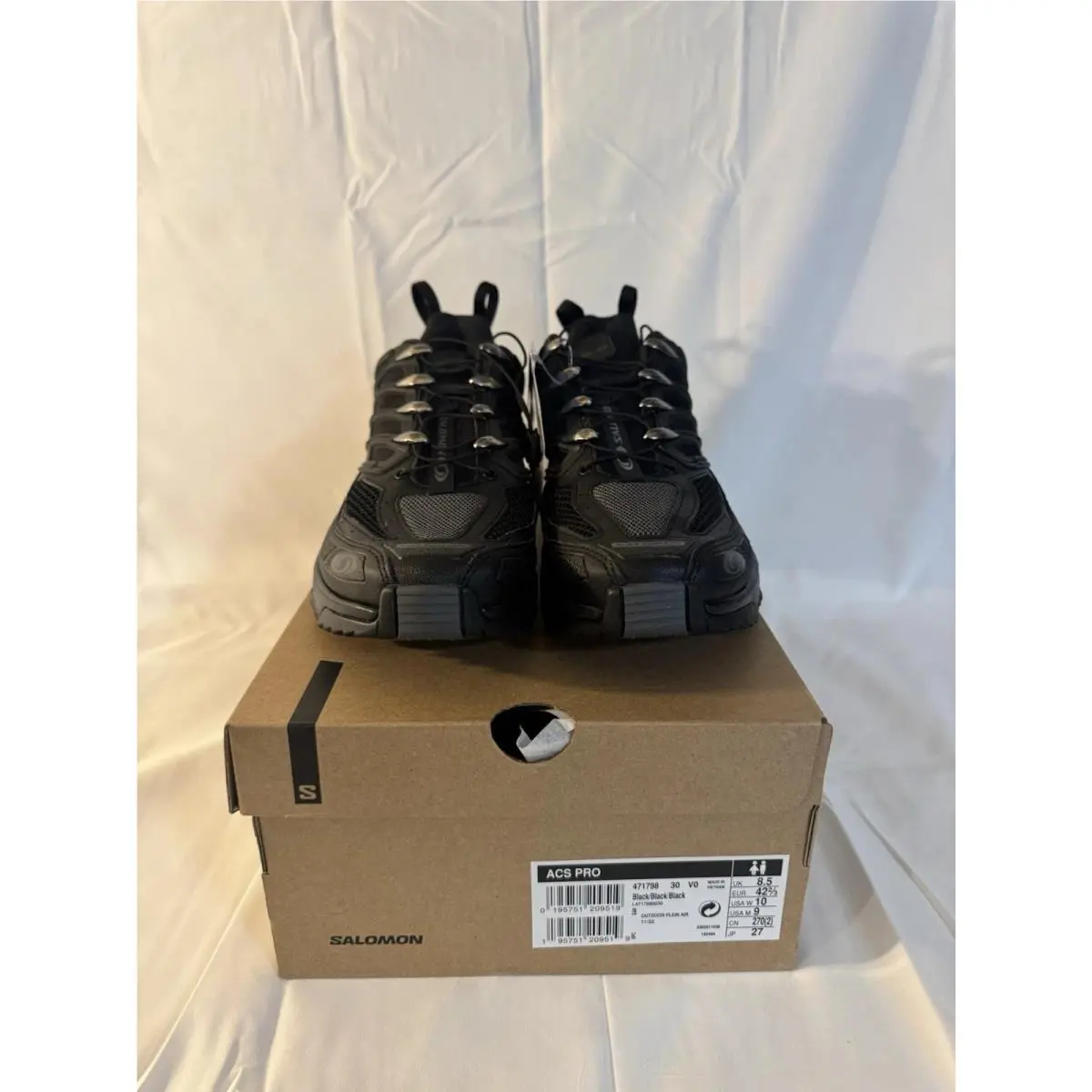 Salomon shoes - Acs Pro - Acs Pro - L4717980030 - Black 0