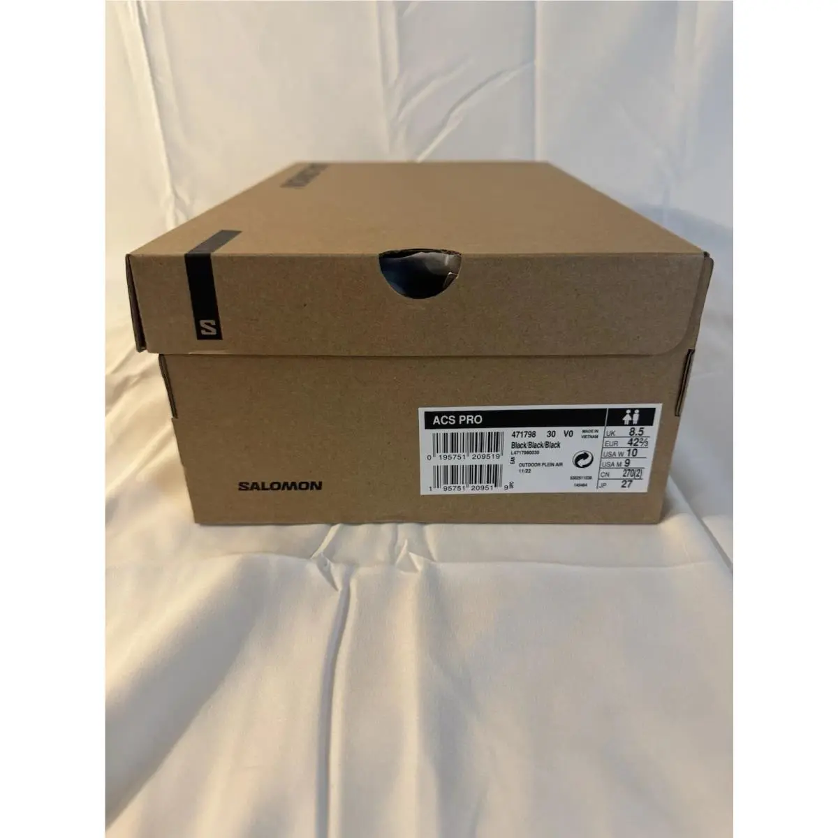 Salomon shoes - Acs Pro - Acs Pro - L4717980030 - Black 3