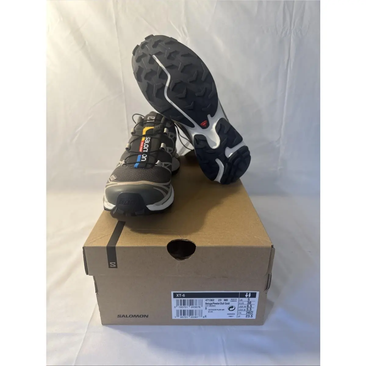 Salomon shoes - Salomon XT-6 - 471362 - Gold 1