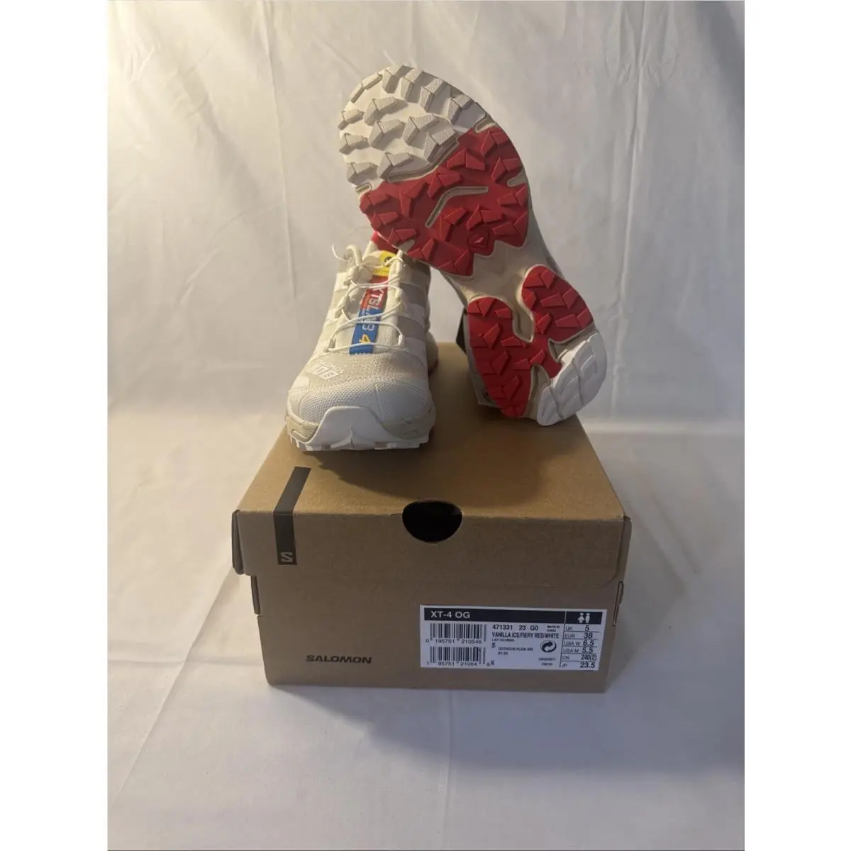 Salomon shoes - Salomon XT-4 OG - L47133100 - Ivory 1