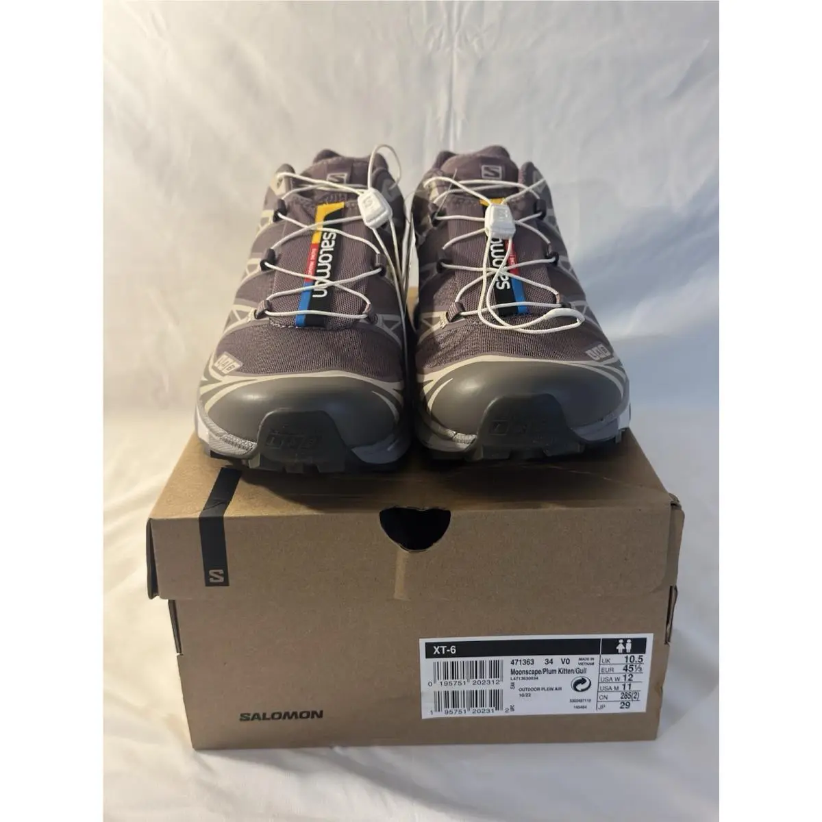 Salomon shoes - Salomon XT-6 - L47136300 - Purple 0
