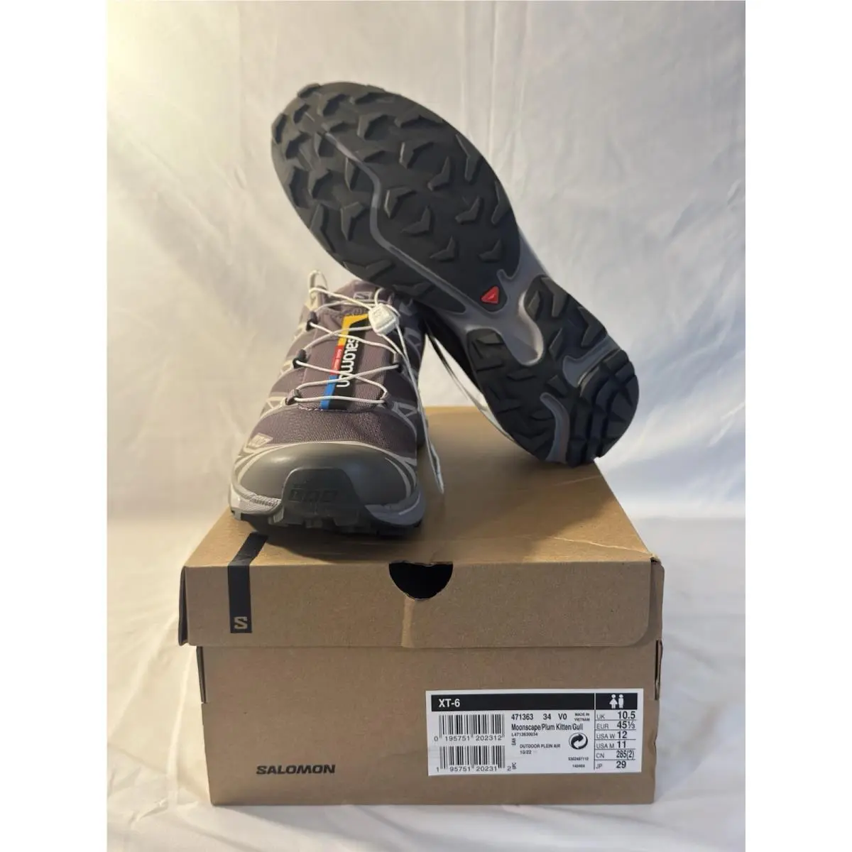 Salomon shoes - Salomon XT-6 - L47136300 - Purple 2
