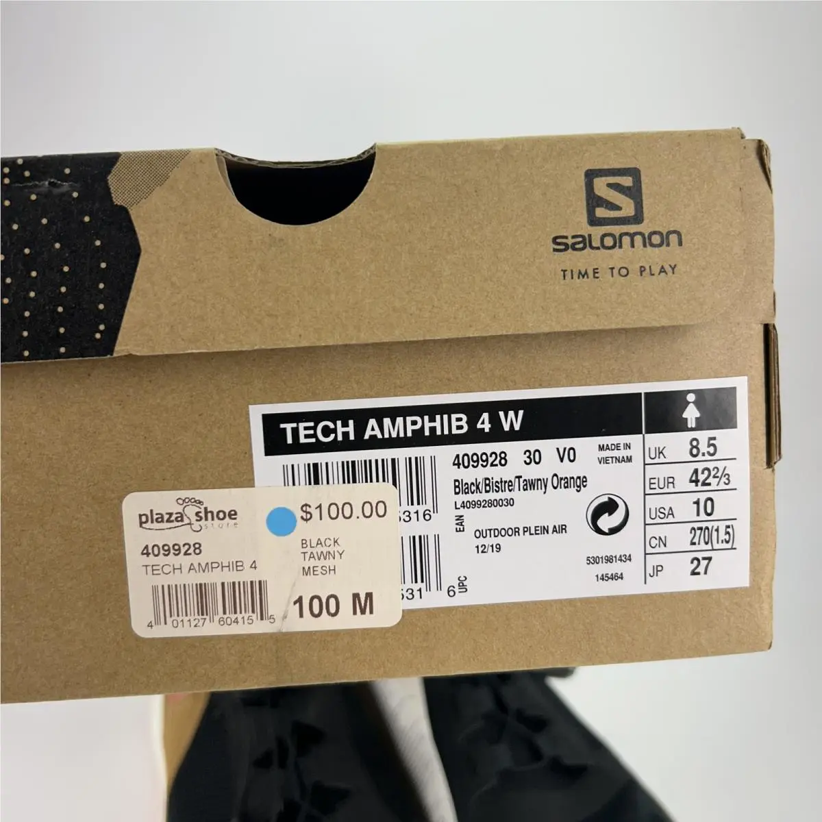 Salomon shoes - Salomon Techamphibian - Techamphibian - 409928 - Black 15