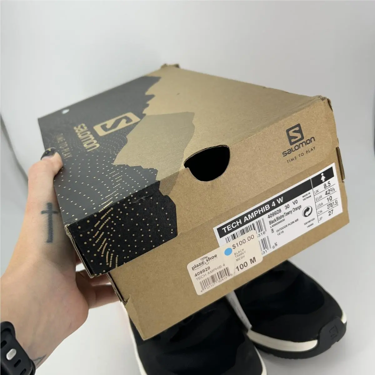 Salomon shoes - Salomon Techamphibian - Techamphibian - 409928 - Black 14