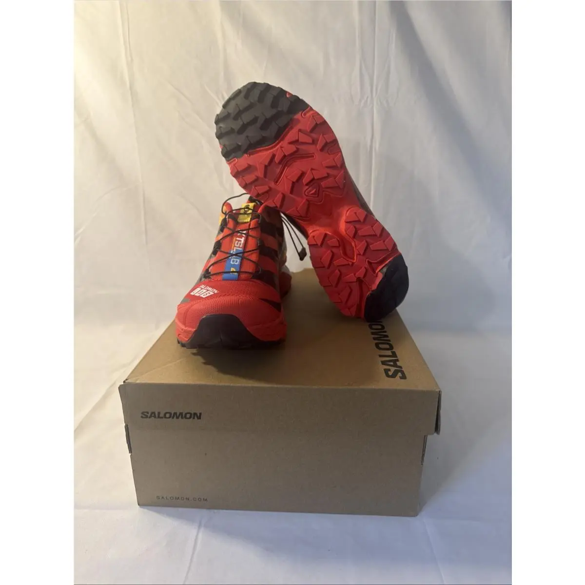 Salomon shoes - Salomon XT 4 - L47024200 - Red 1