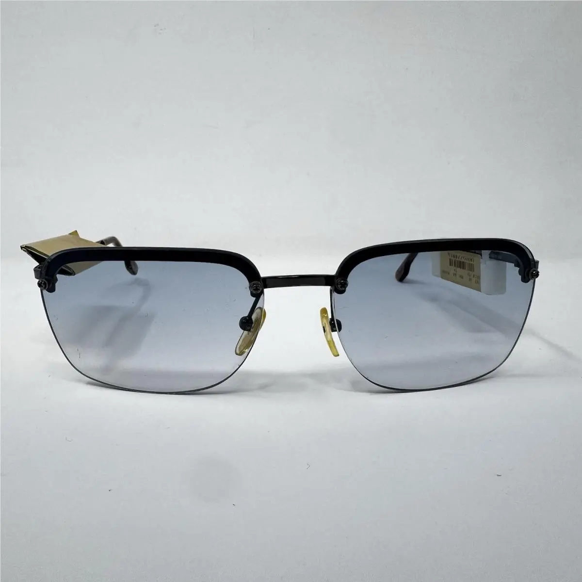 Vintage  GU195 Mirage GUN-3 Gunmetal Sunglasses 60-18-132 Y2K Nos by Guess
