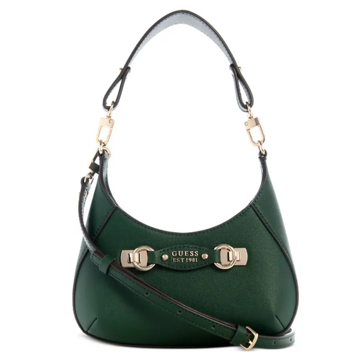 Mimina Top Handle Women`s Mini Crossbody Bag - Forest Green by Guess