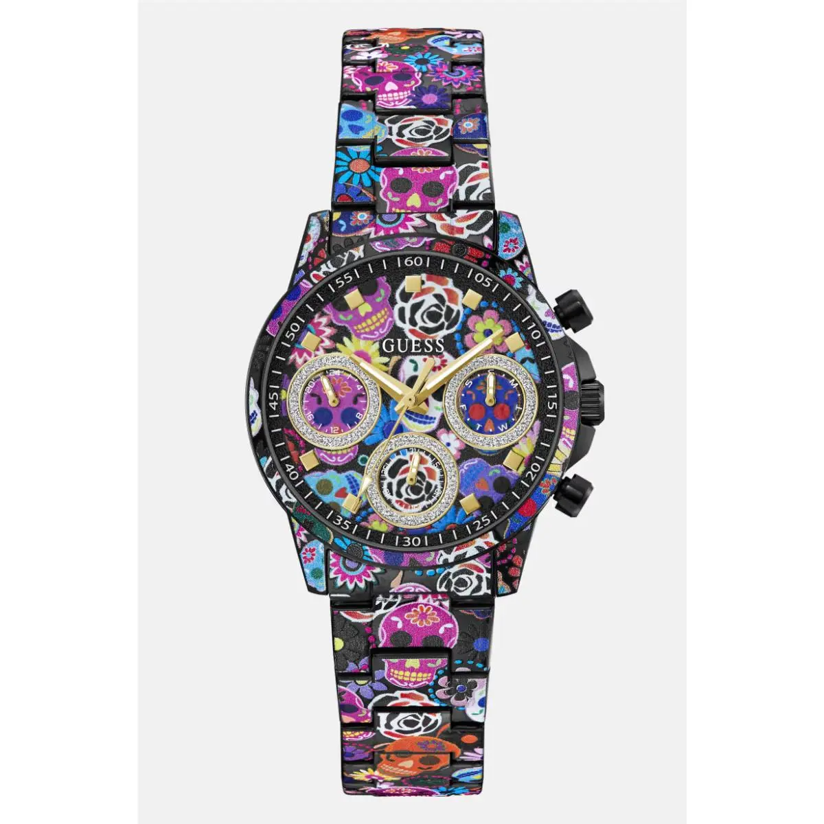 Calaverta GW1107L7 Day of The Dead Watch by Guess